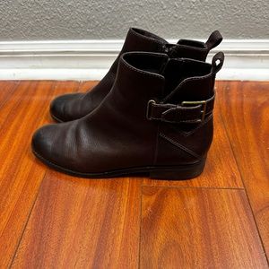 Cole Haan Hollyn Brown Leather Bootie Size 7.5